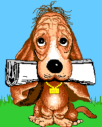 Gif animé Bon vendredi chien